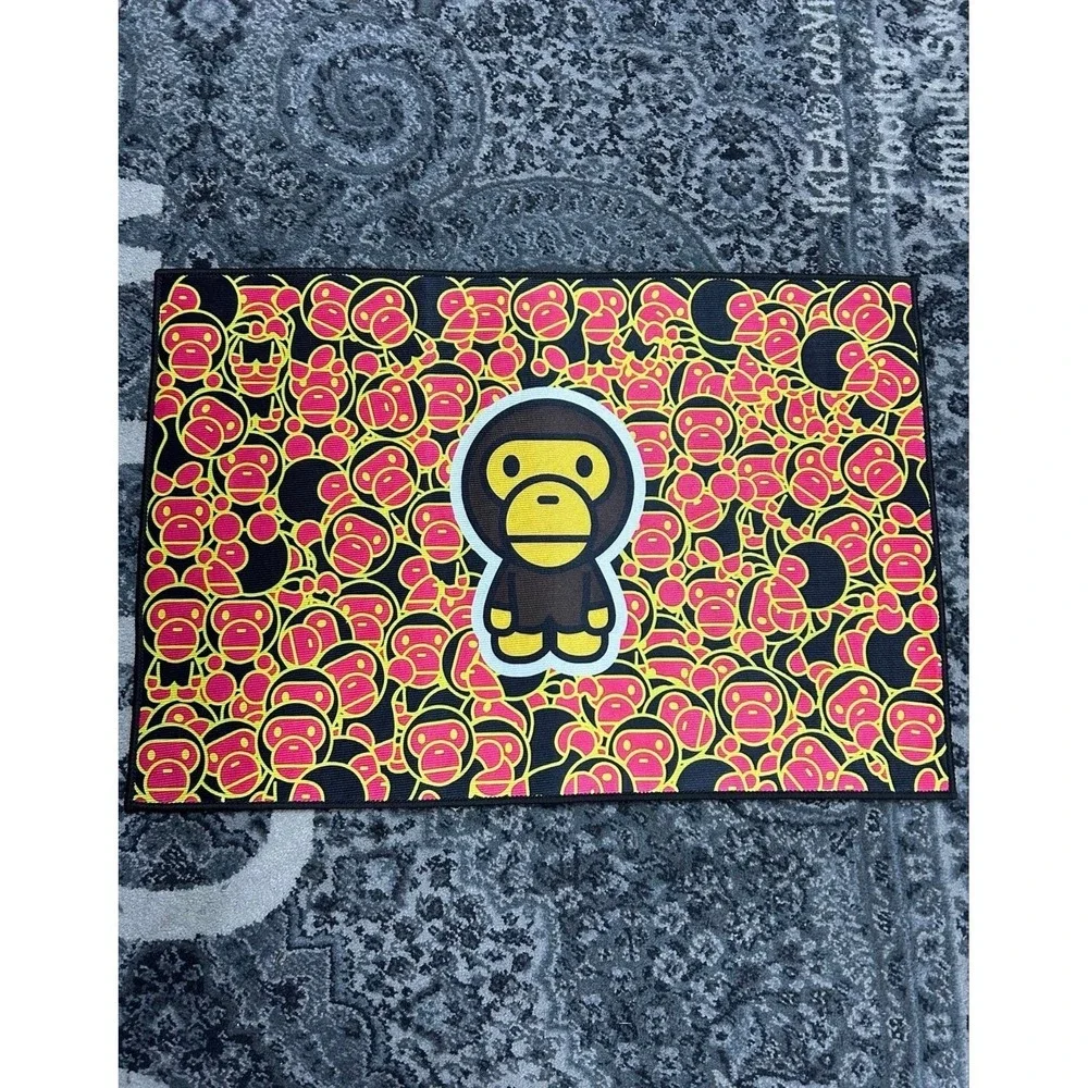 Bathing Ape Baby Milo‎ All Over Graphic Print Custom Rug